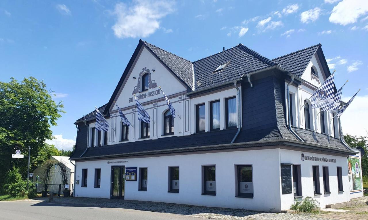 Hofbraeu Zur Schoenen Aussicht Nordhausen Exterior foto